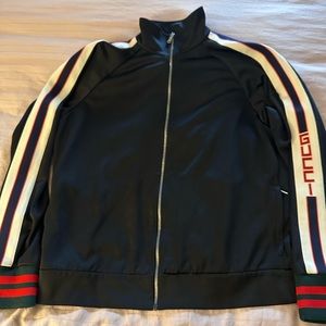Gucci technical track jacket size xl.